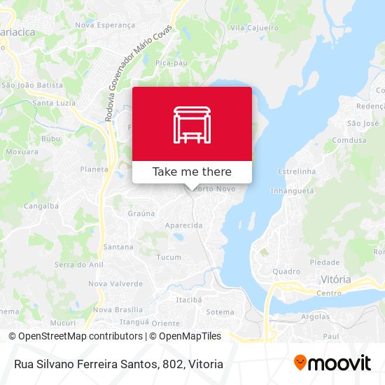 Rua Silvano Ferreira Santos, 802 map