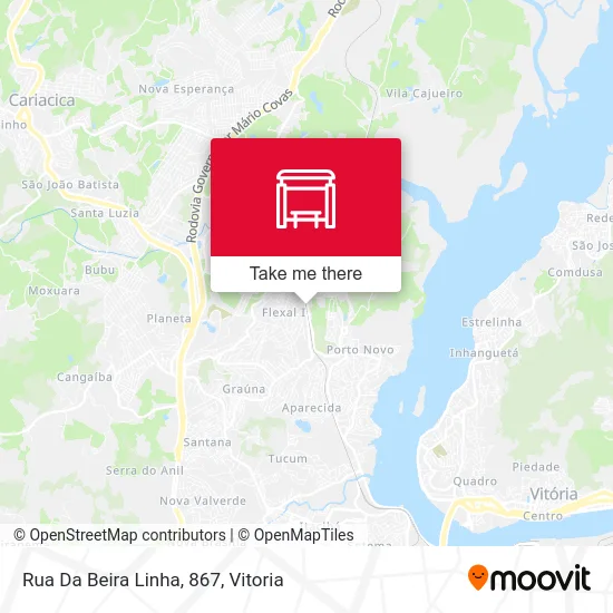 Rua Da Beira Linha, 867 map