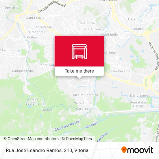 Rua José Leandro Ramos, 210 map