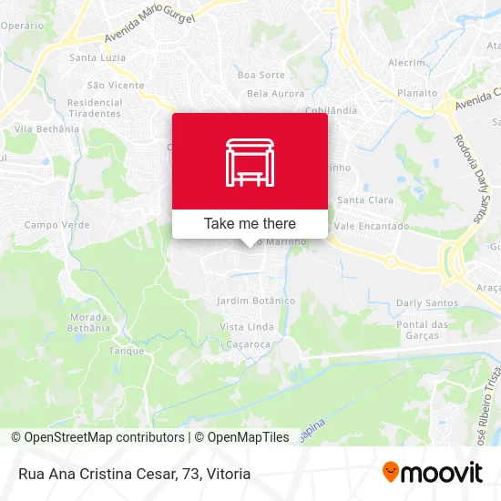 Rua Ana Cristina Cesar, 73 map