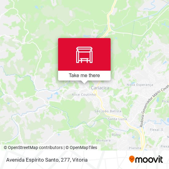 Avenida Espírito Santo, 277 map