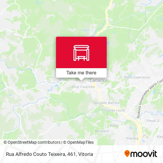 Rua Alfredo Couto Teixeira, 461 map