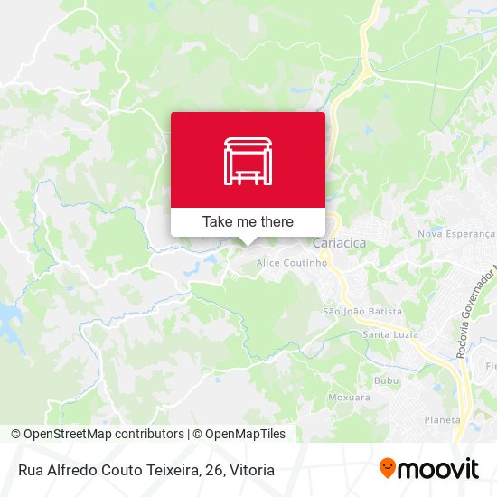 Rua Alfredo Couto Teixeira, 26 map