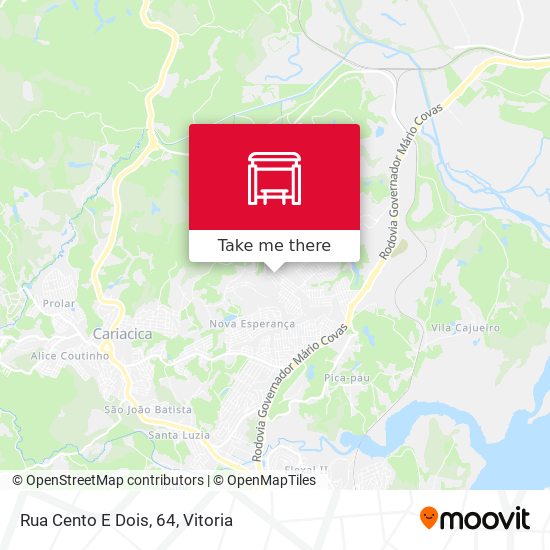 Rua Cento E Dois, 64 map