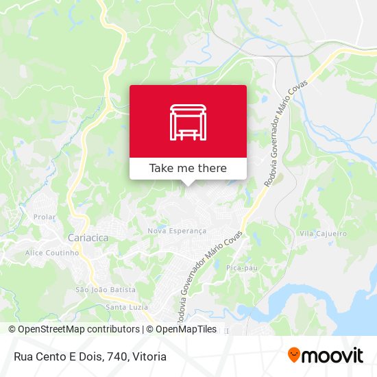 Rua Cento E Dois, 740 map