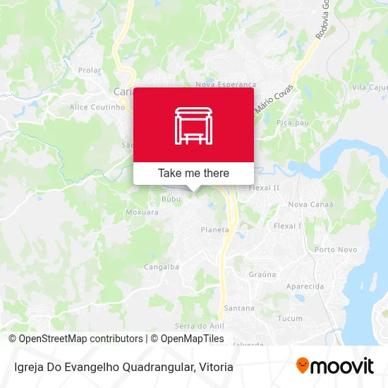 Igreja Do Evangelho Quadrangular map