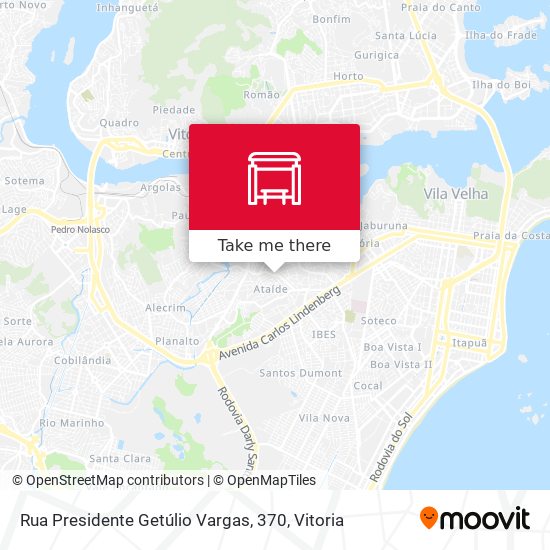 Rua Presidente Getúlio Vargas, 370 map
