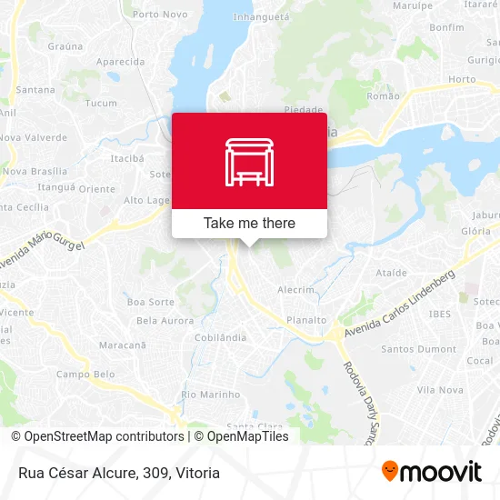 Rua César Alcure, 309 map