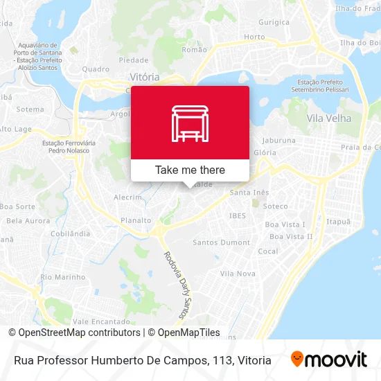 Rua Professor Humberto De Campos, 113 map