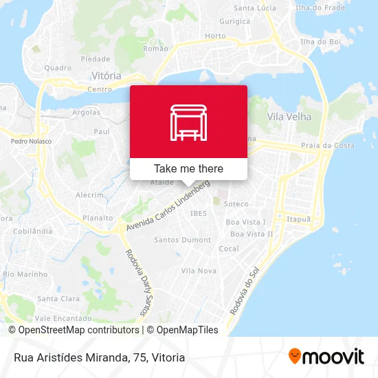 Rua Aristídes Miranda, 75 map