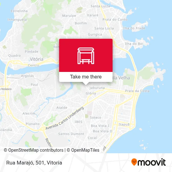 Rua Marajó, 501 map