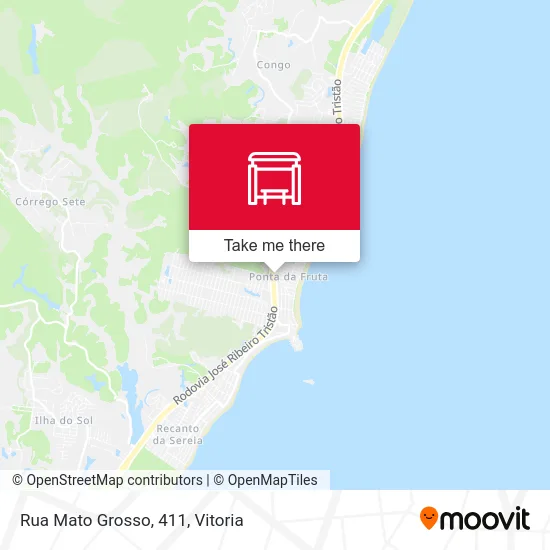 Rua Mato Grosso, 411 map