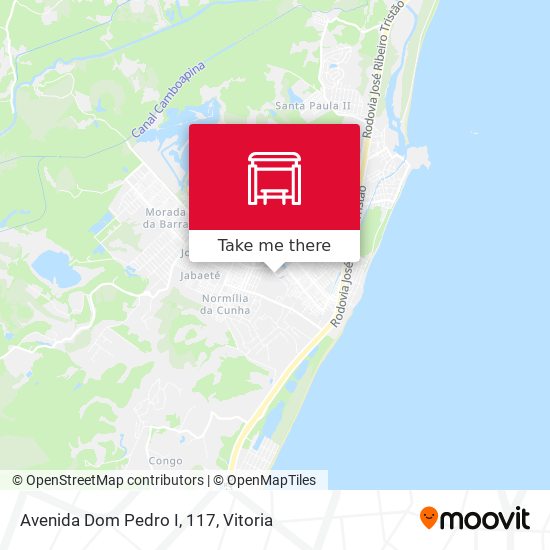 Avenida Dom Pedro I, 117 map
