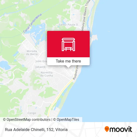 Rua Adelaide Chinelli, 152 map