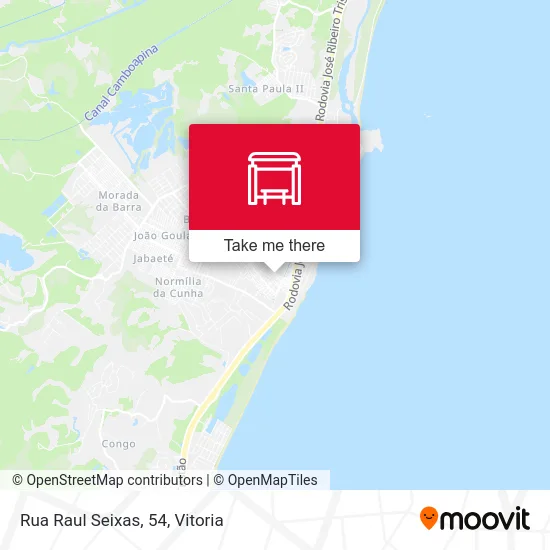 Rua Raul Seixas, 54 map