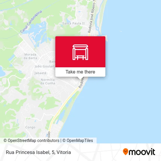 Rua Princesa Isabel, 5 map