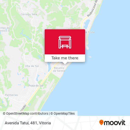 Avenida Tatuí, 481 map