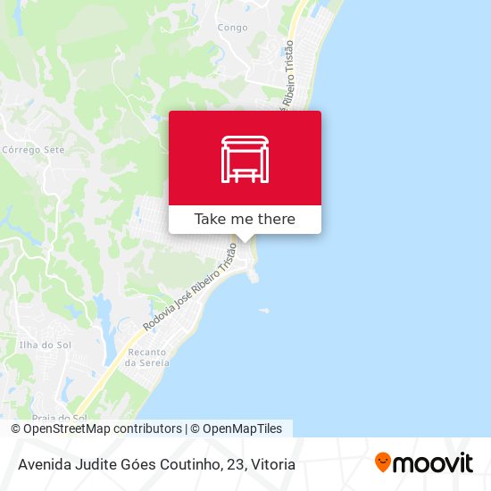 Avenida Judite Góes Coutinho, 23 map