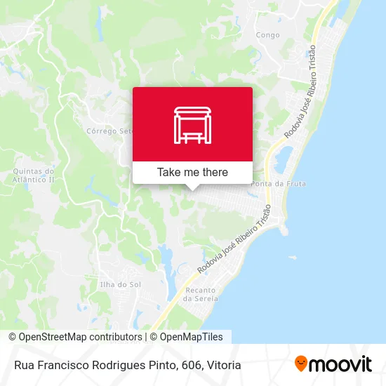 Rua Francisco Rodrigues Pinto, 606 map