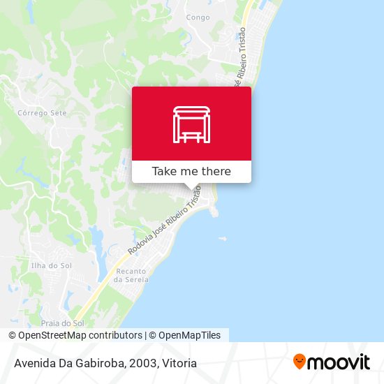 Avenida Da Gabiroba, 2003 map