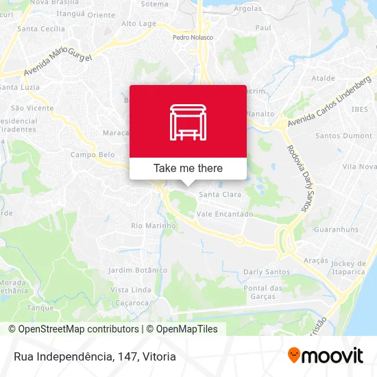 Rua Independência, 147 map