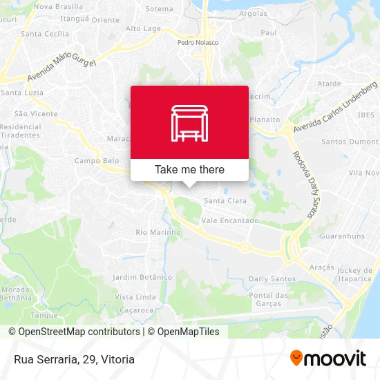 Rua Serraria, 29 map