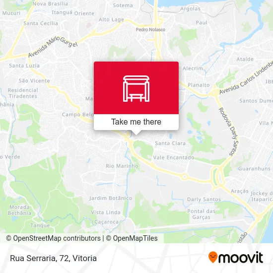 Rua Serraria, 72 map