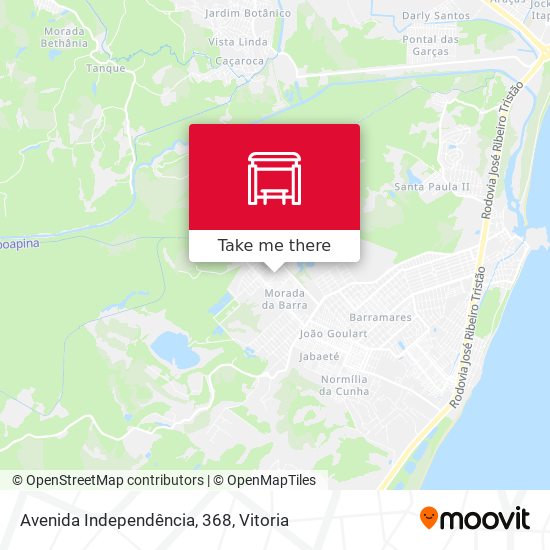 Avenida Independência, 368 map