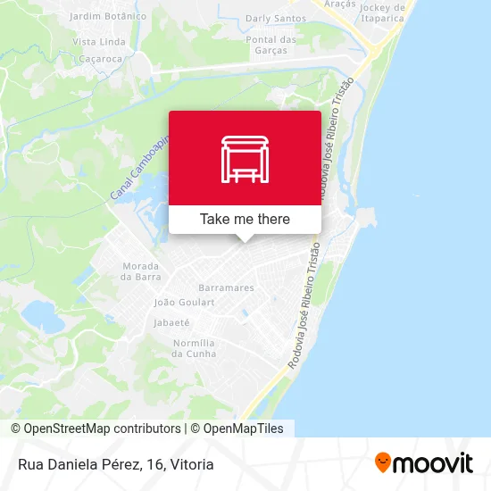 Rua Daniela Pérez, 16 map