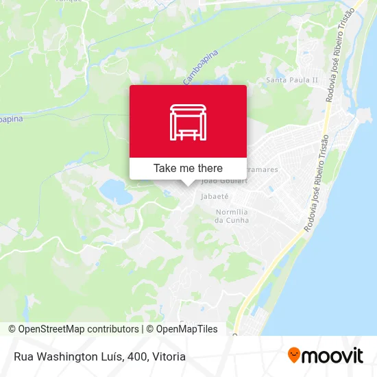 Rua Washington Luís, 400 map