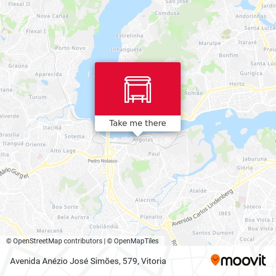 Avenida Anézio José Simões, 579 map
