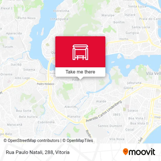 Rua Paulo Natali, 288 map