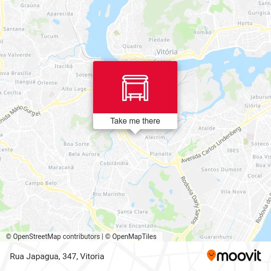 Rua Japagua, 347 map