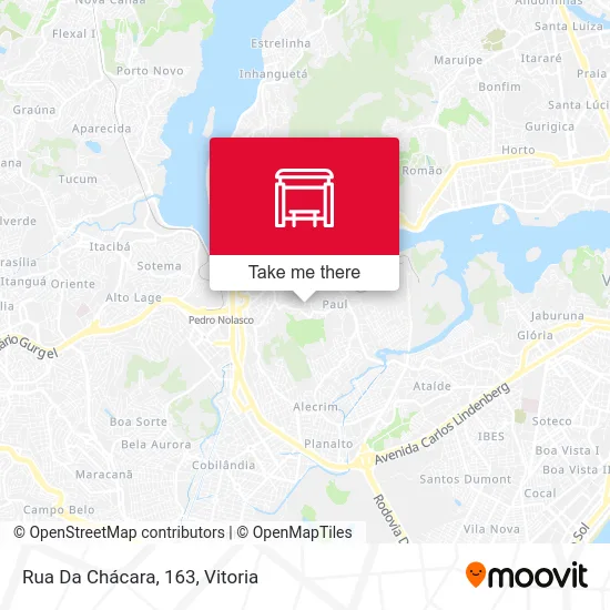Rua Da Chácara, 163 map