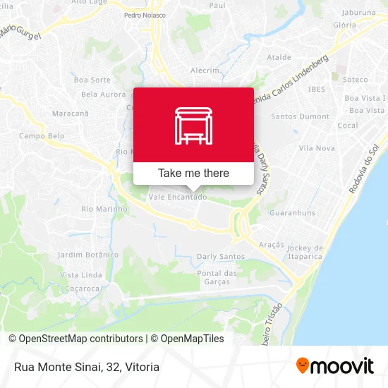 Rua Monte Sinai, 32 map