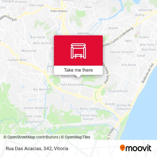 Rua Das Acacias, 342 map