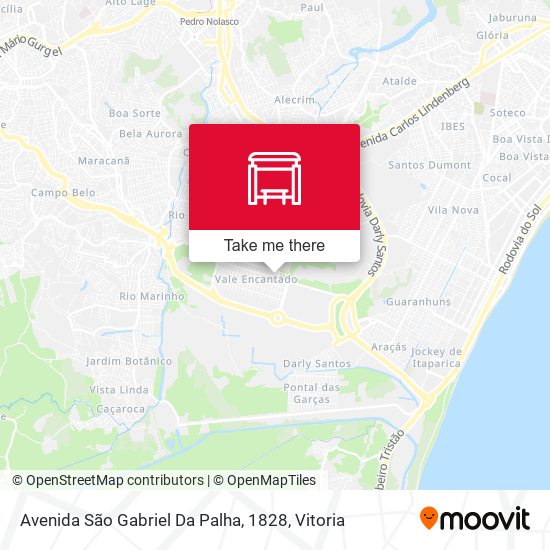 Avenida São Gabriel Da Palha, 1828 map