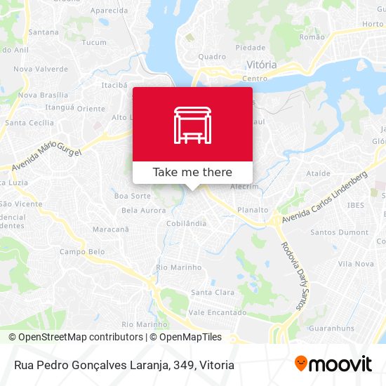 Rua Pedro Gonçalves Laranja, 349 map