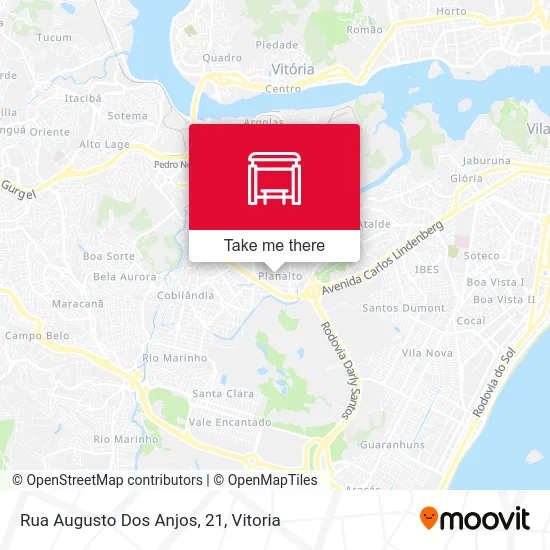 Rua Augusto Dos Anjos, 21 map