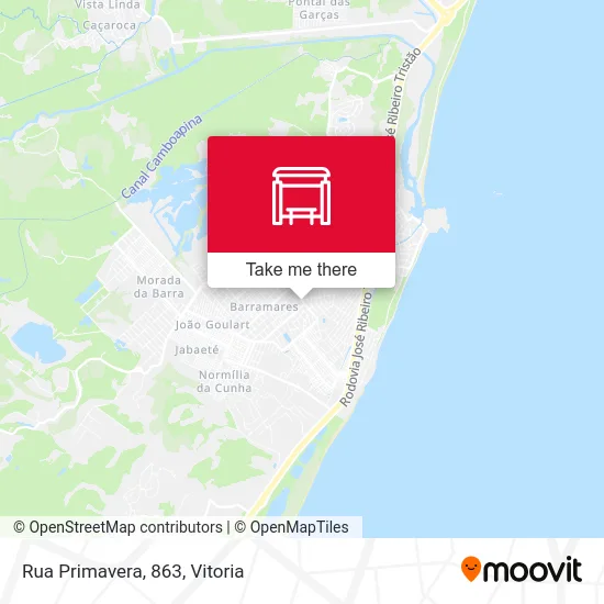 Rua Primavera, 863 map