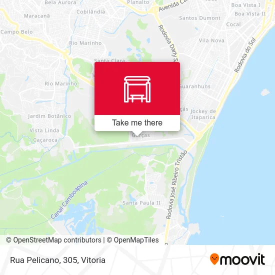 Rua Pelicano, 305 map
