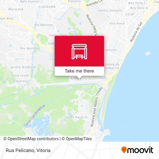 Rua Pelicano map