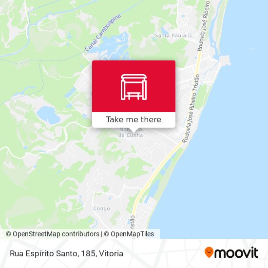 Rua Espírito Santo, 185 map