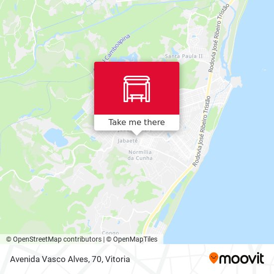 Avenida Vasco Alves, 70 map