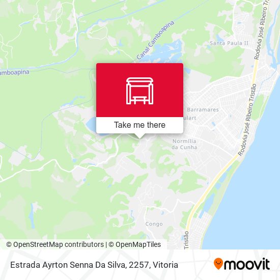 Estrada Ayrton Senna Da Silva, 2257 map