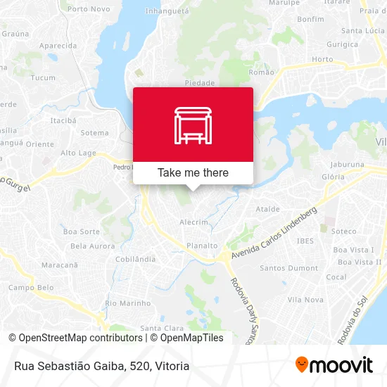 Rua Sebastião Gaiba, 520 map