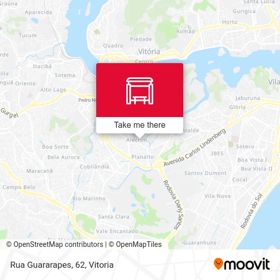 Rua Guararapes, 62 map