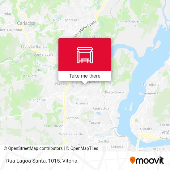 Rua Lagoa Santa, 1015 map