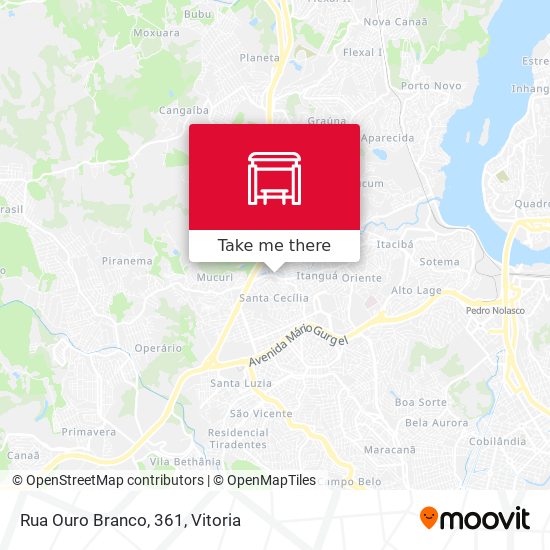 Rua Ouro Branco, 361 map