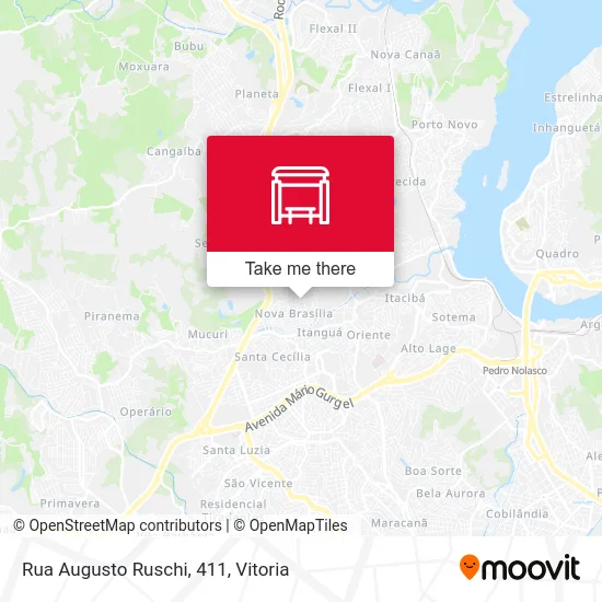 Rua Augusto Ruschi, 411 map